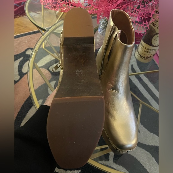 NWOT Gold Ariana Bohling boots 👑 - Picture 4 of 4